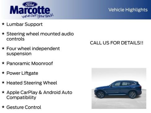 Used 2022 BMW X3 xDrive30i w/ Premium Package 2 AWD/4WD image 10