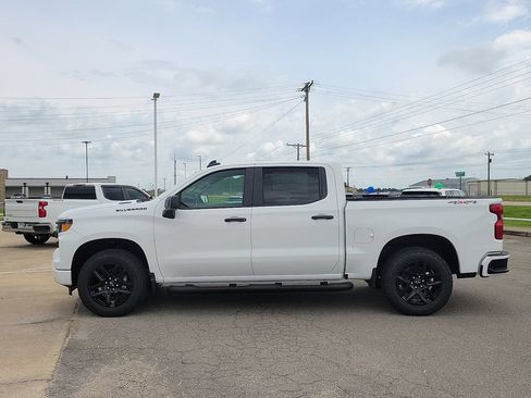 New 2026 Chevrolet Silverado 1500 Custom w/ Turbomax Blackout Package AWD/4WD image 3