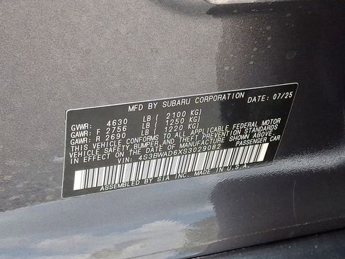 New 2025 Subaru Legacy Premium image 18