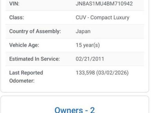 Used 2011 INFINITI FX35 2WD w/ Premium Pkg image 26