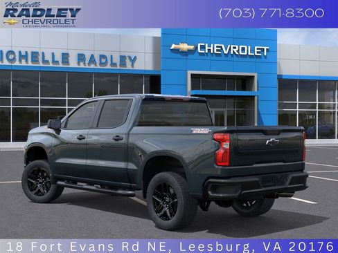 New 2026 Chevrolet Silverado 1500 Custom Trail Boss w/ Turbomax Blackout Package image 3