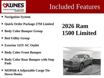 New 2026 RAM 1500 Limited w/ Bed Utility Group