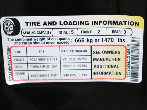 Used 2014 Ford F150 Lariat w/ Equipment Group 502A Luxury RWD image 50
