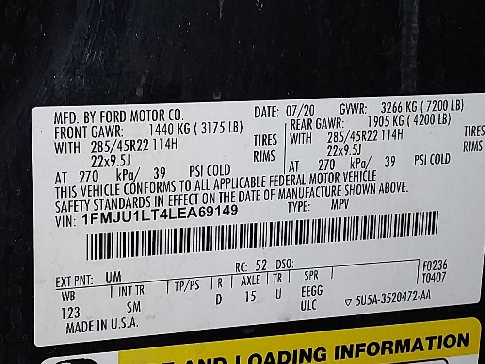 Used 2020 Ford Expedition Platinum RWD image 33
