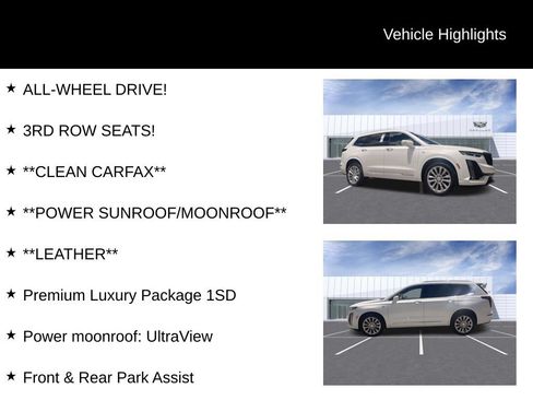 Certified 2023 Cadillac XT6 Premium Luxury w/ LPO, Floor Liner Package AWD/4WD image 10