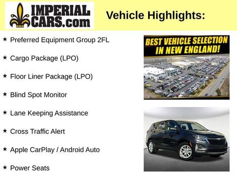 Used 2023 Chevrolet Equinox LT w/ LPO, Floor Liner Package image 7