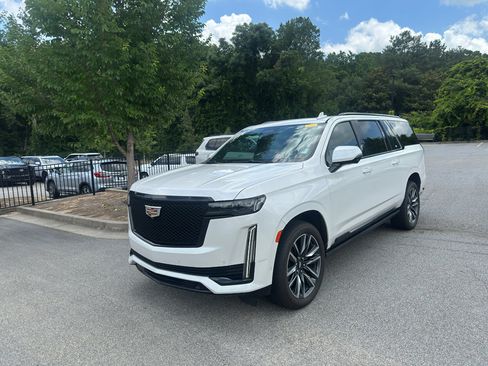 Used 2021 Cadillac Escalade ESV Sport w/ Driver Assist Tech Package AWD/4WD image 1