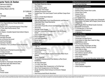 Used 2018 Toyota Yaris iA