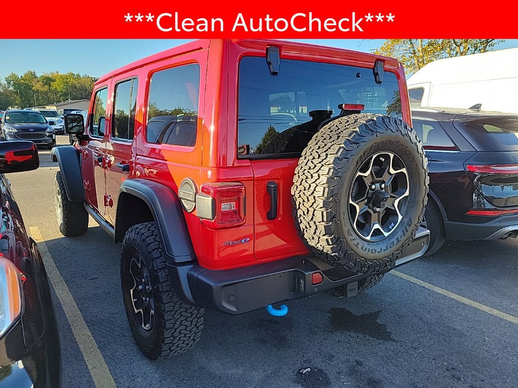 Used 2021 Jeep Wrangler Unlimited Rubicon 4xe w/ Cold Weather Group AWD/4WD image 4