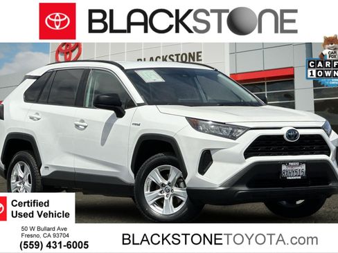 Certified 2021 Toyota RAV4 LE AWD/4WD image 1