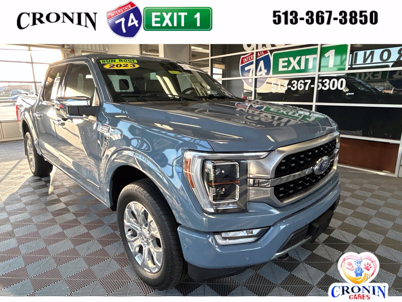 Used 2023 Ford F150 Platinum w/ Equipment Group 701A High AWD/4WD image 1