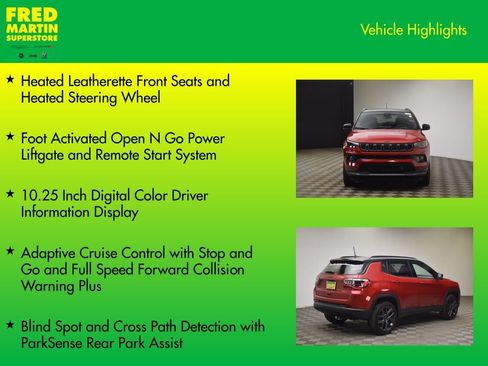 New 2026 Jeep Compass Limited w/ Sun, Sound & Navigation Group AWD/4WD image 14