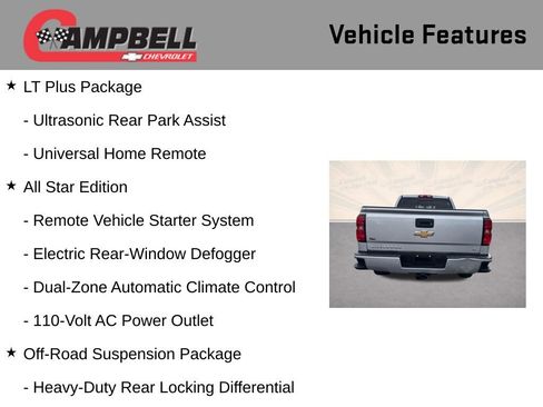 Used 2017 Chevrolet Silverado 1500 LT w/ All Star Edition image 26