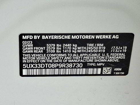 Used 2023 BMW X4 xDrive30i w/ Parking Assistance Package image 27