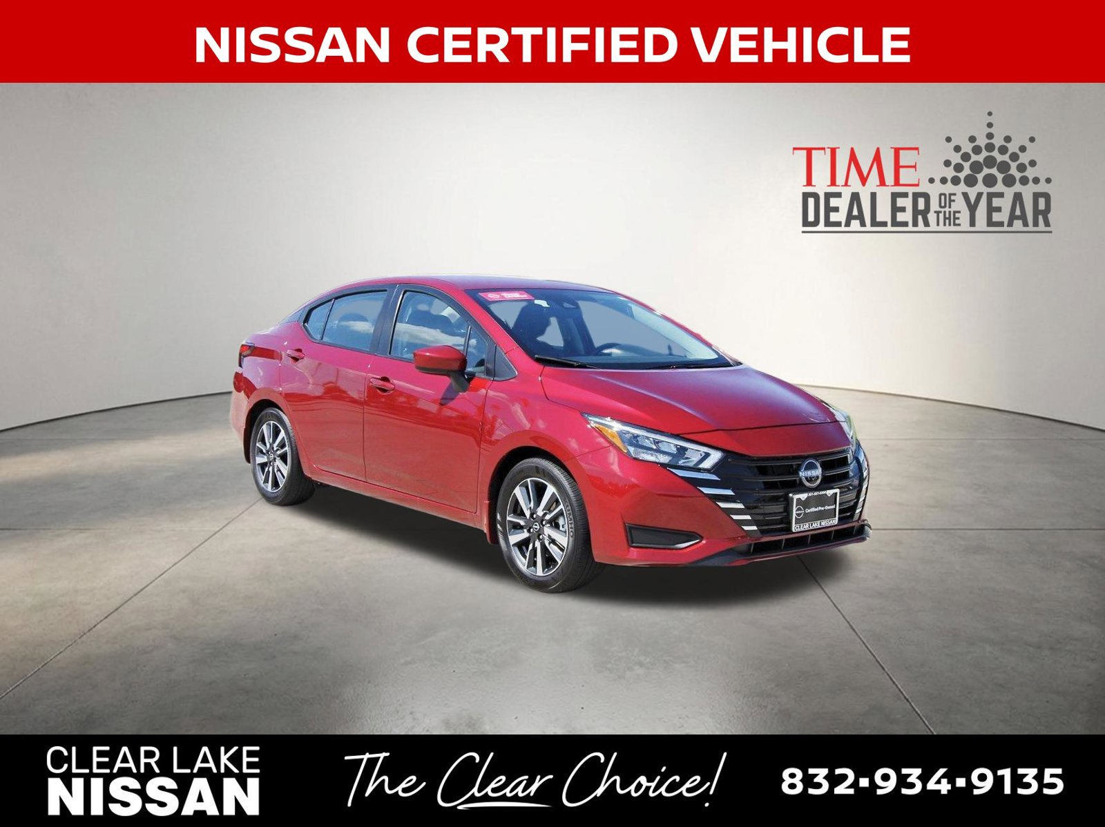 Certified 2025 Nissan Versa SV w/ Trunk Package FWD image 10