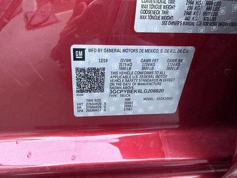 Used 2020 Chevrolet Silverado 1500 Custom w/ Custom Convenience Package image 10