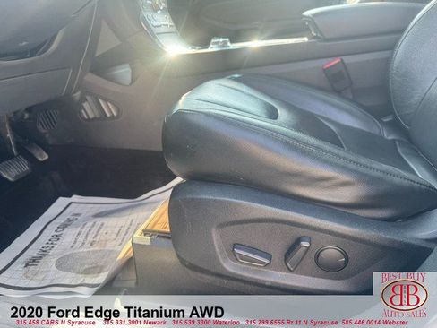 Used 2020 Ford Edge Titanium w/ Equipment Group 301A AWD/4WD image 16
