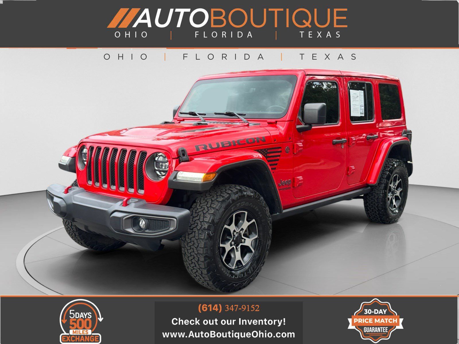 Used 2021 Jeep Wrangler Unlimited Rubicon AWD/4WD image 1