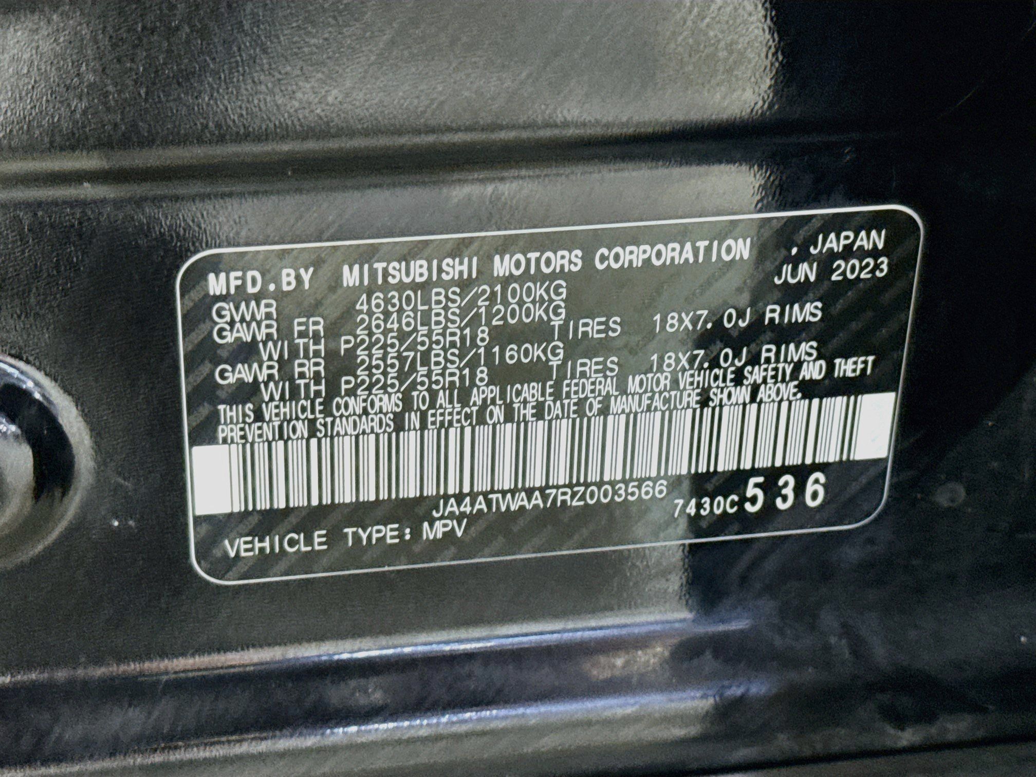 Used 2024 Mitsubishi Eclipse Cross SE AWD/4WD image 40