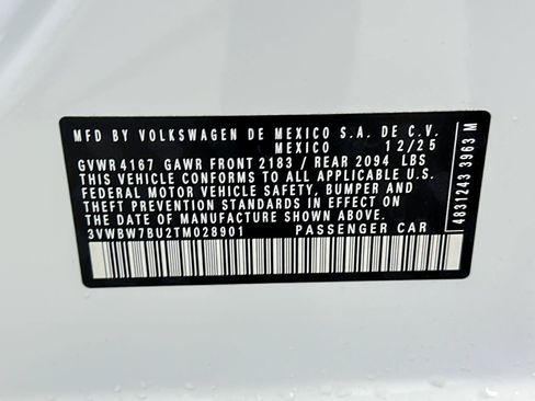 New 2026 Volkswagen Jetta Sport FWD image 23