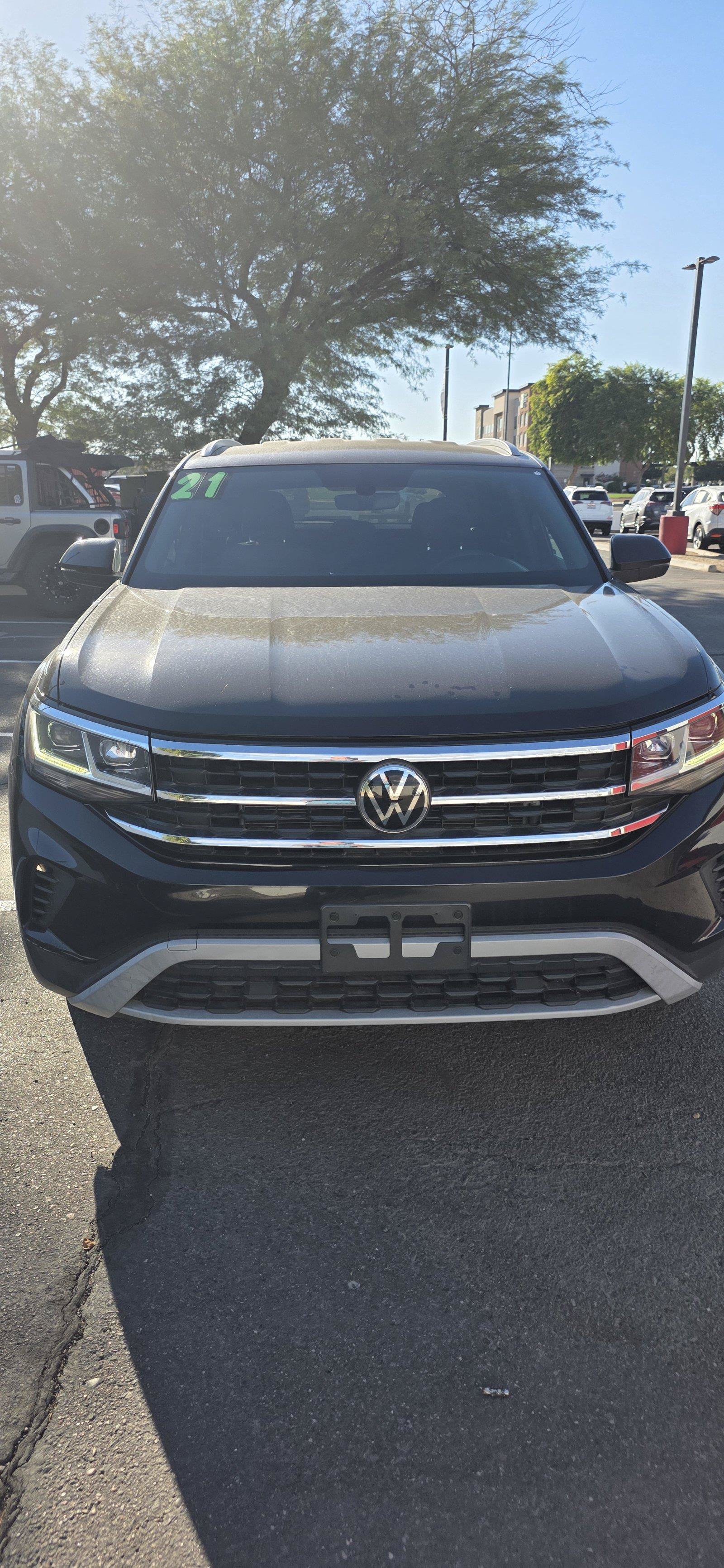 Used 2021 Volkswagen Atlas Cross Sport S AWD/4WD image 2