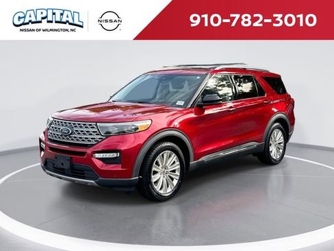 Used 2020 Ford Explorer Limited w/ Class III Trailer Tow Package RWD image 1