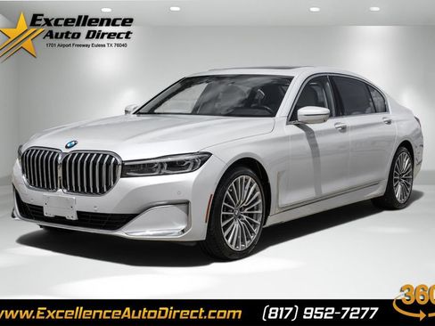 Used 2020 BMW 740i w/ Premium Package RWD image 1