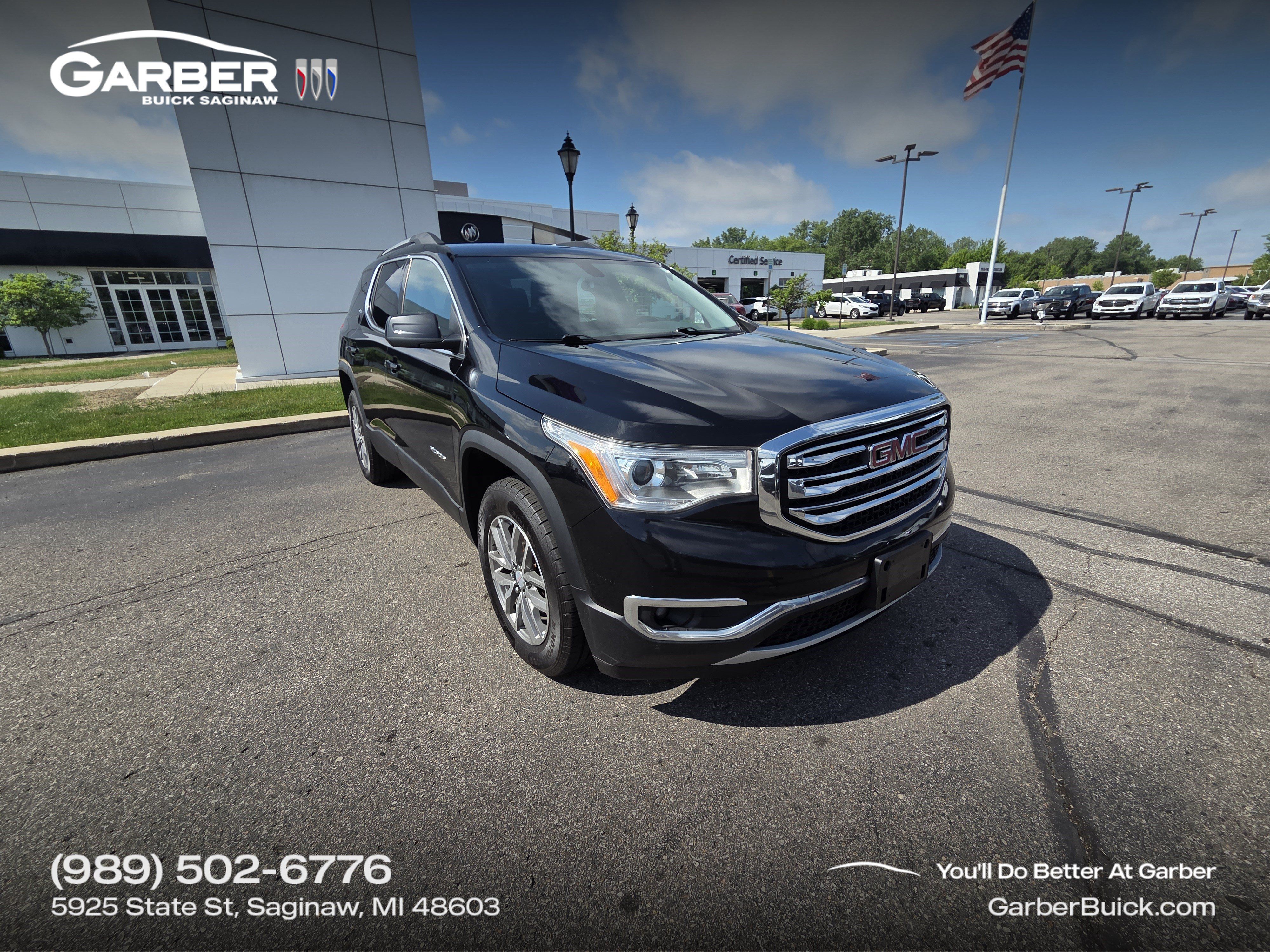 Used 2018 GMC Acadia SLE w/ Driver Alert Package I AWD/4WD image 1