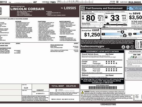 Used 2024 Lincoln Corsair Grand Touring image 4