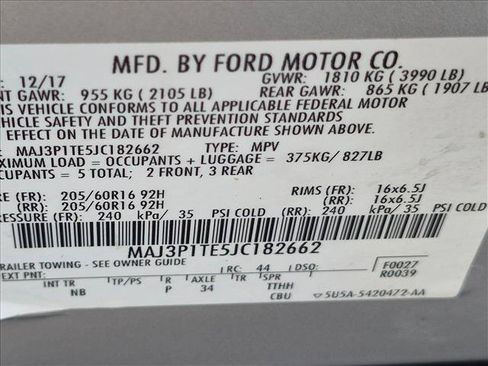 Used 2018 Ford EcoSport SE FWD image 23