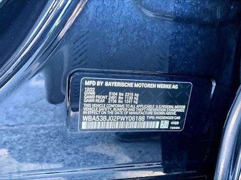 Certified 2023 BMW 540i w/ M Sport Package RWD image 33