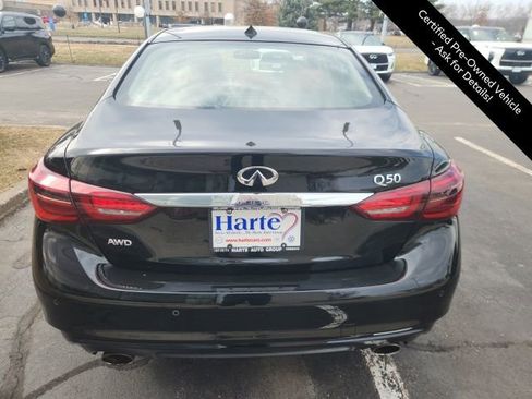 Certified 2023 INFINITI Q50 Luxe w/ Cargo Package image 6