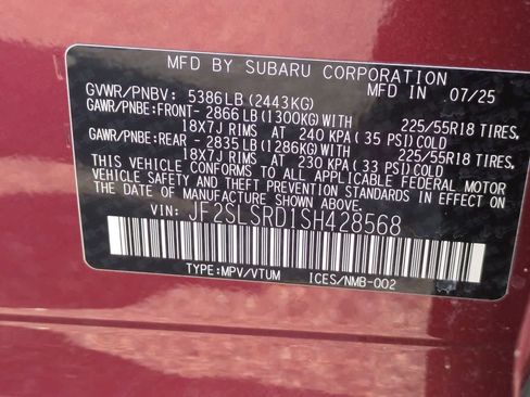 Used 2025 Subaru Forester Limited AWD/4WD image 37