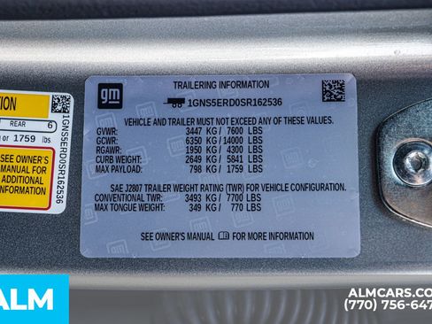 Used 2025 Chevrolet Suburban RST image 66