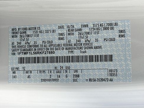 Used 2024 Ford F150 XL AWD/4WD image 27