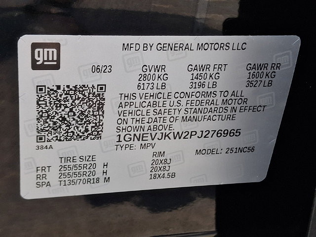 Used 2023 Chevrolet Traverse RS AWD/4WD image 28