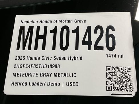 Certified 2026 Honda Civic Sport image 37