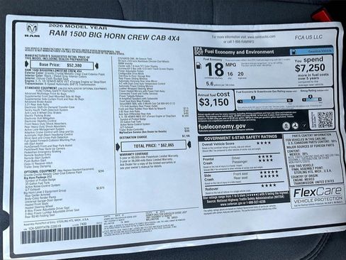 New 2026 RAM 1500 Big Horn image 14