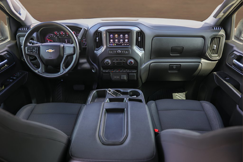 Used 2023 Chevrolet Silverado 1500 Custom w/ LPO, Dark Essentials Package RWD image 24