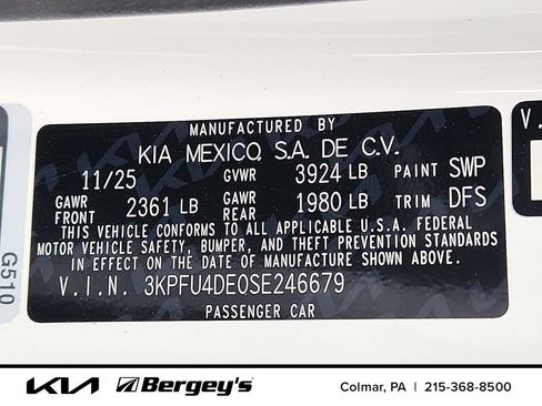 Certified 2025 Kia K4 GT-Line Turbo FWD image 18