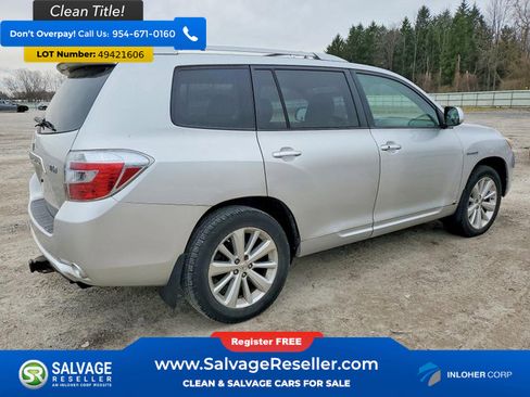 Used 2008 Toyota Highlander 4WD Hybrid image 4