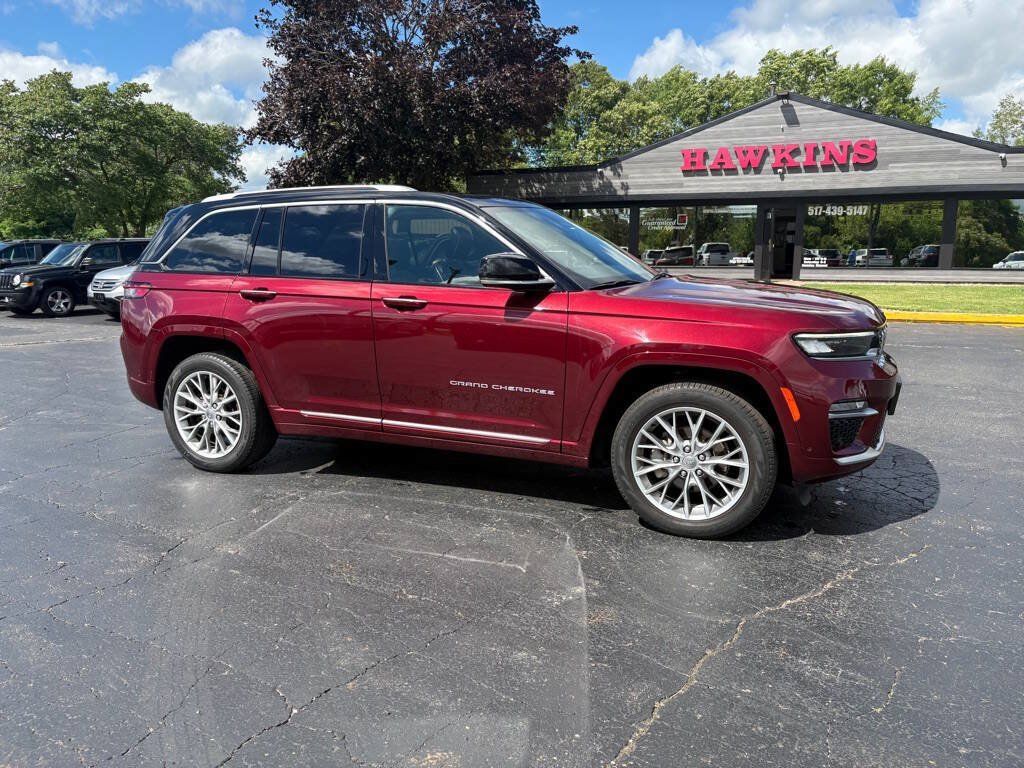 Used 2022 Jeep Grand Cherokee Summit w/ Advanced Protech Group IV AWD/4WD image 2