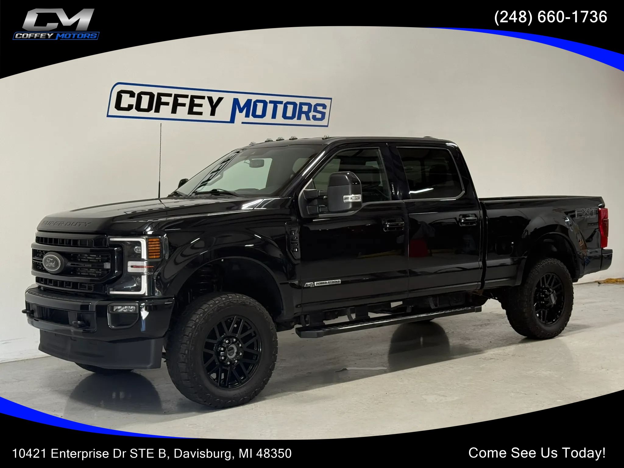Used 2022 Ford F250 Lariat w/ Black Appearance Package AWD/4WD image 1