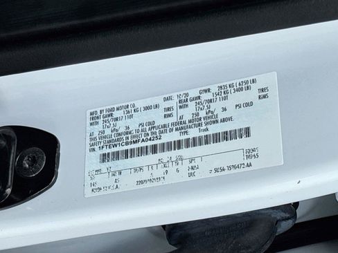 Used 2021 Ford F150 XL w/ Equipment Group 101A High RWD image 29