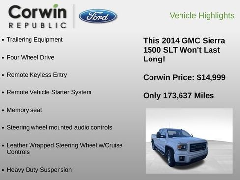 Used 2014 GMC Sierra 1500 SLT image 6