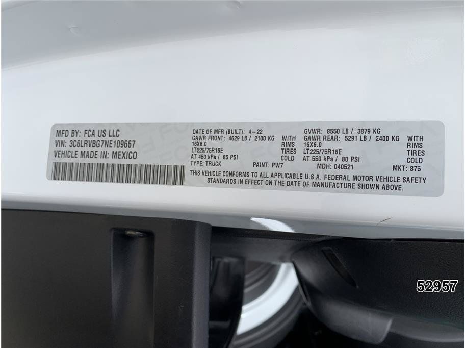 Used 2022 RAM ProMaster 1500 FWD image 16