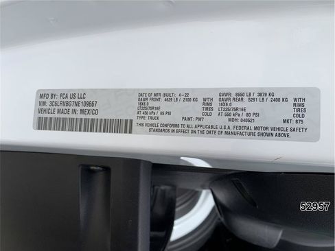 Used 2022 RAM ProMaster 1500 FWD image 16