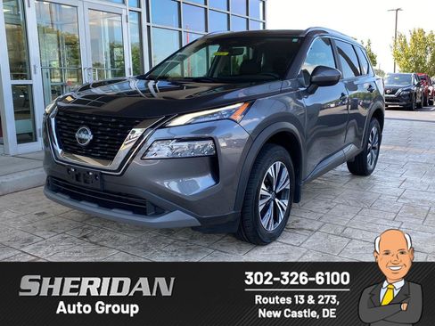 Certified 2023 Nissan Rogue SV w/ SV Premium B Package AWD/4WD image 1