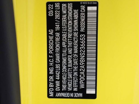 Certified 2022 Porsche 911 Carrera RWD image 43