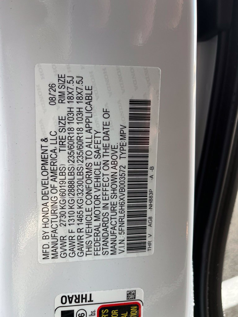 New 2027 Honda Odyssey EX-L image 5